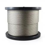 Bulk Cable PVC PU PA PE Coated Steel Wire Rope for sale