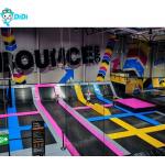 Professional Customized Colorful Customized Trampoline Park Indoor Playground for sale