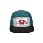 100% Polyester 5 Panel Laser Cutting Camper Gorra Cap With Woven Label