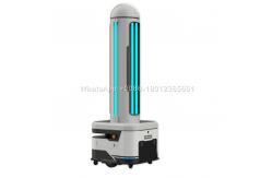 China Voice Intercom Bacteria Killing Disinfecting UV Sterilizer Robot supplier