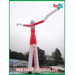 Blow Up Air Dancers Wind Resistant Inflatable Funny Cat Air Painting Dancer 6M Tall With CE Blower for sale