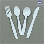 6inch Medium Weight White Disposable Plastic Cutlery Kits-Heavyweight Disposable Plastic Utensils Plastic Silverware for sale