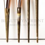 Customized Ferrule High End Makeup Brush 6pieces Assorted Hair Shape