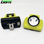 LED Cordless Rechargeable Mining Cap Lamps 25000lux Waterproof IP68 Portable for sale