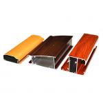 5.8-7.0m 6063 T5 Wood Finish Aluminium Profiles For Windows Doors for sale