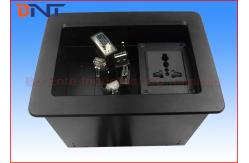 China Commercial Compact Table Cable Cubby , Slip Up Conference Table Connectivity Box supplier