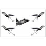 Solar Powered LED Lights with 240W 6500K CCT 3 Years Warranty 10 Years Solar Panel for sale