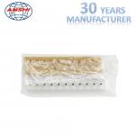 Lightweight 110 Idc Terminal Block 10 Pair Capacity 72mm Length Yellow Color for sale