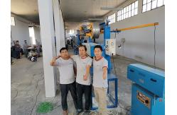 China Touch Screen Wire And Cable Machinery / Automatic Coiling And Packing Machine supplier