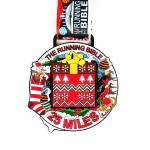 Personalized Christmas Medal | Santa Running Medal for sale