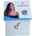 Edgewise Self Ligating Metal Bracket Braces For Orthodontics Treatment Medical Stainless Steel for sale