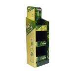 Christmas Promotion Cardboard Display Stand Beer Display Rack For Supermarket for sale