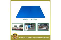 China Ceres Aluminum Offset Printing Plates Ctcp Digital Uv Ctp Plate High Run Length supplier