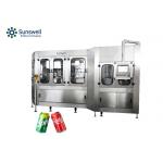 Automatic Aluminum Can CSD Carbonated Beverage Drink Filling Sealing Machine for sale