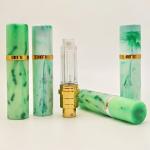 Customized 5ML Portable Marbling Plastic Perfume Spray Pen With Aluminum Sprayer for sale