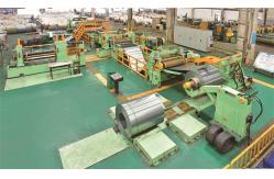 China High Accuracy Sheet Metal Slitting Line With Fast Change Twin Slitters supplier
