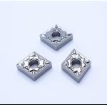 External Turning CNC Lathe Machine Inserts HRA92.5 Hardness CNMG120404-FQ Uncoated Carbide Inserts for sale