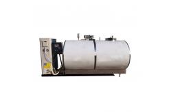 China New design processing plant juice storage chiller milk cooling tank supplier