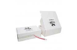 China Recycled Cardboard Paper Mailer Box Zipper Tear Strip Box Mailer Packaging Boxes supplier