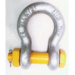 Hot Dip Galvanized Shackle Bows For Bolt Type Shackle WLL 30T-175T 5.4x Minimum Breaking Load 2x Proof Load for sale