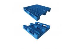 China Green Perforated Pallet HDPE Warehouse Plastic Pallet 1500x1500mm supplier