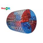 Floating Water Toys 0.9mm PVC Tarpaulin Inflatable Water Roller Ball For Lake Swimming Pool for sale