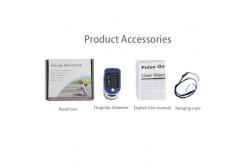 China Home Portable Finger Clip Oximeter OLED Display 8 Seconds Fast Measurement supplier
