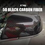 Black Carbon Fiber Protection Film Vinyl Wrap For Car Color Change Film High Glossy for sale