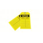Industrial  Plastic Safety Tag Customized Waterproof Plastic Material for sale