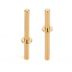 Custom High Precision CNC Machined Pins Polished Round Solid Brass Pins for sale