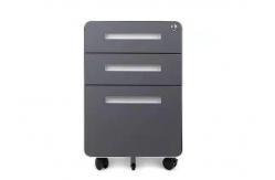 China Movable 3 Drawer Lockable Filing Cabinet supplier