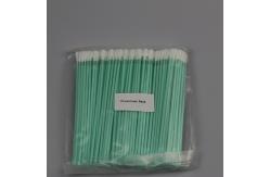 China China Supplier Extra Long Handle Cleanroom Lint Free Round Dacron Tip Polyester Swab supplier