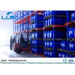 Industrial Warehouse Drive In Pallet Rack Convenient Pick Up Cargos