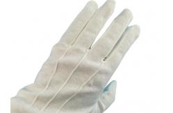 China 100% Cotton Fabric Gloves Anti Static Gloves Anti Static For Electronics Assembly supplier