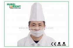 China Adjustable Disposable Chef Hat Disposable Surgical Caps PP 50 Gsm supplier