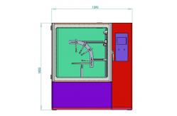 China IEC60529 / IS020653 IPX9K Water Spray Tester For Road Vehicle supplier