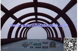 China Longer Inflatable Tunnel Tent  20m x 10m For Rental Business supplier