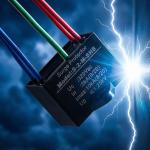 Outdoor Led Lighting Spd 220V 5kA 10kA AC DC Surge Protection Device IP67 T2 T3 for sale