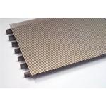 SS Metal Johnson Wedge Wire Screen Vee Wire Screen Flat Panel High Strengh for sale