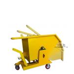 Mobile Self Tipping Hopper For Construction Mining Waste Management for sale
