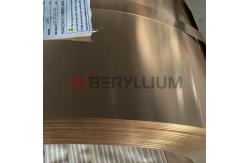 China Beryllium Copper Foil Strip Ultimate Tensile Strength For Micro Switch supplier