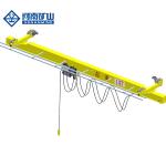 Geared Motor Overhead Travelling Crane , Frequency Control Garage Overhead Crane for sale