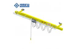 China Geared Motor Overhead Travelling Crane , Frequency Control Garage Overhead Crane supplier
