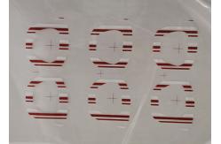 China PET Heat Transfer SGS Stickers For Glasses Frames supplier