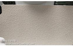 China White Black Crocodile Pattern Powder Coating Powder Paint Big Texture Structured supplier