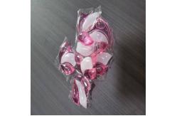 China 12g Red Pomegranate Scented Washing Machine Laundry Detergent Pods Plastic Box Package supplier