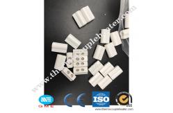 China steatite Housing Ceramic Terminal Block For Tubular Flexible Heater supplier
