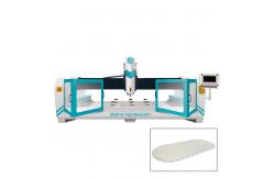 China Compact CNC Marble Engraving Machine for Counter Top Etc Feed Height 350mm supplier