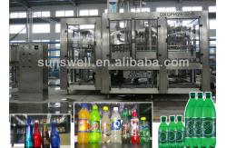 China SUS304 2000BPH Cider Filling Machine With Rotary Rinser supplier