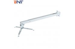 China Presentation White LCD Projector Ceiling Mount Bracket For Conference Room supplier